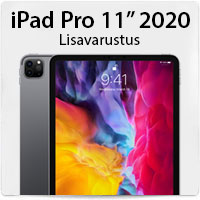 iPad Pro 11 (2020) lisavarustus