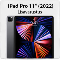 iPad Pro 11 (2022) lisavarustus