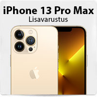 Apple iPhone 13 Pro Max lisavarustus