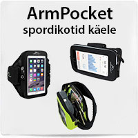 ArmPocket spordikotid käele