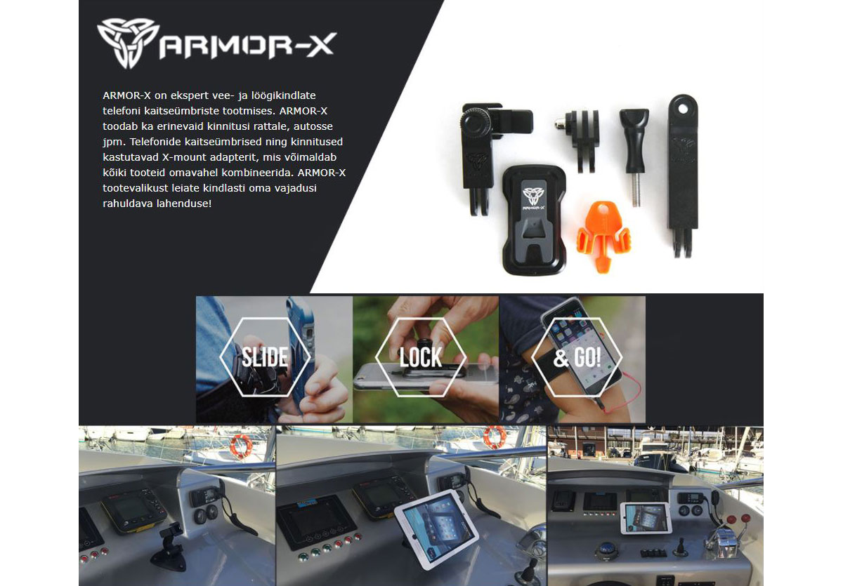 ARMOR-X Universaalne seadme adapter