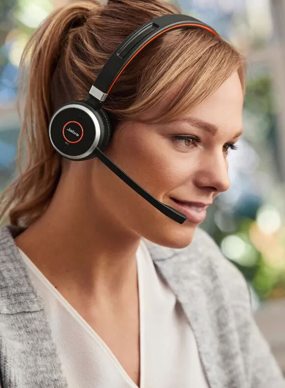 Jabra Evolve 65 - Kauge juhtmevaba ühenduvus kuni 12 tunniks