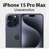 Apple iPhone 15 Pro Max lisavarustus