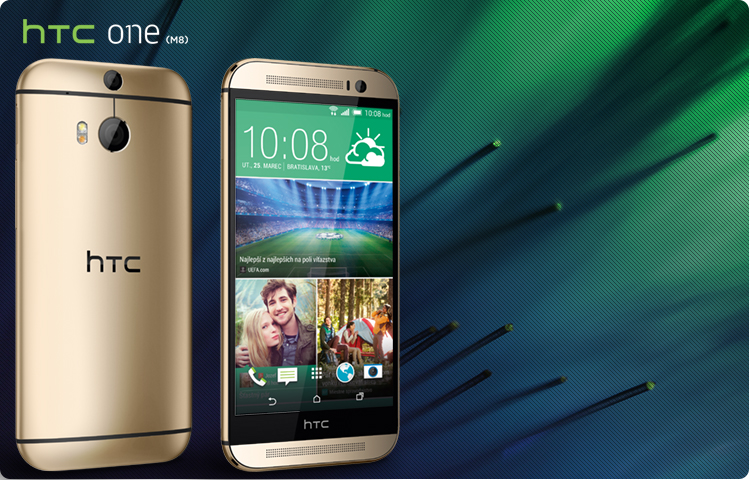 HTC One (M8) kuldne