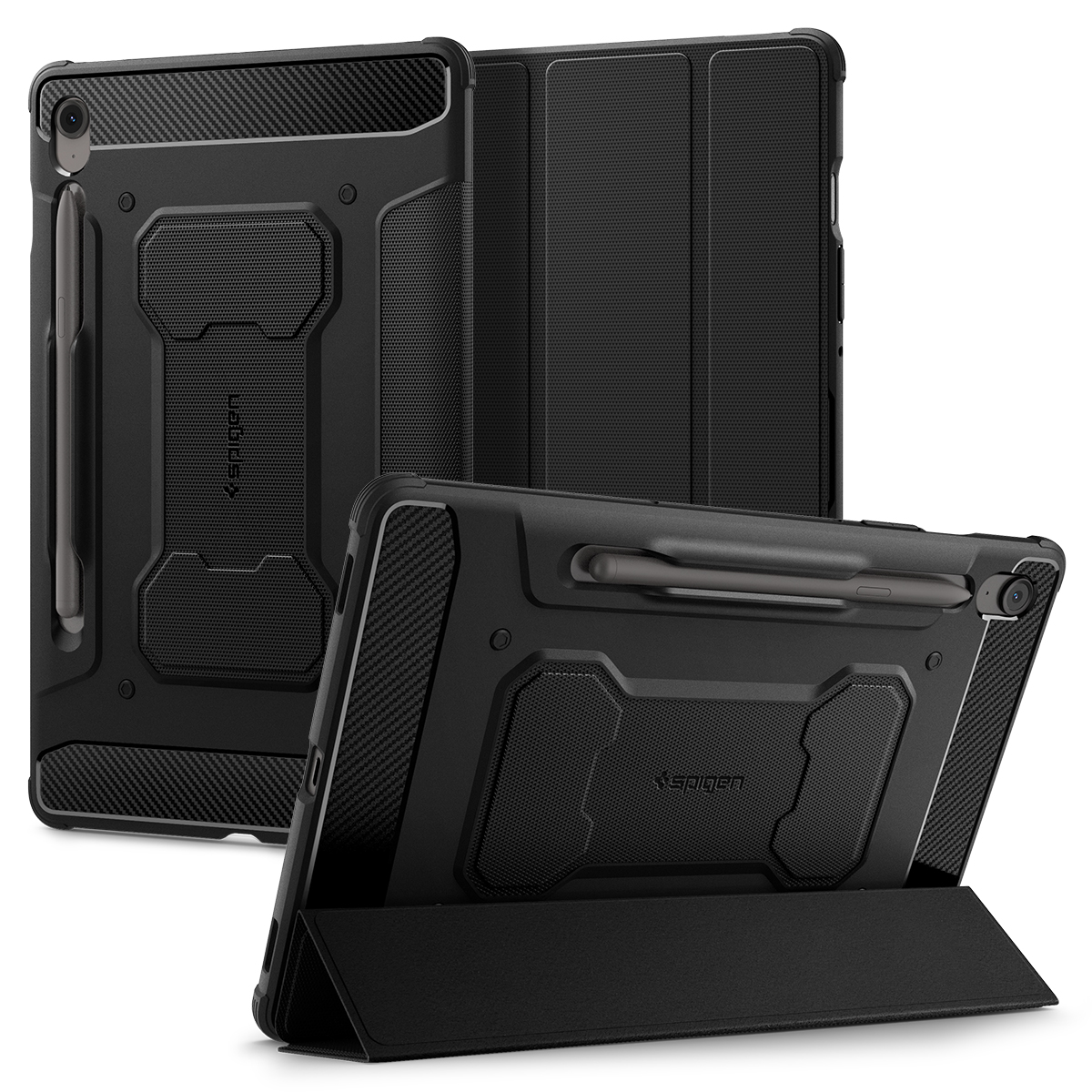  

Spigen\'i tugev Rugged Armor Pro kaitsekaaned, mis pakub Sinu seadmele suurepärast kaitset ekstreemsematel olukordades...