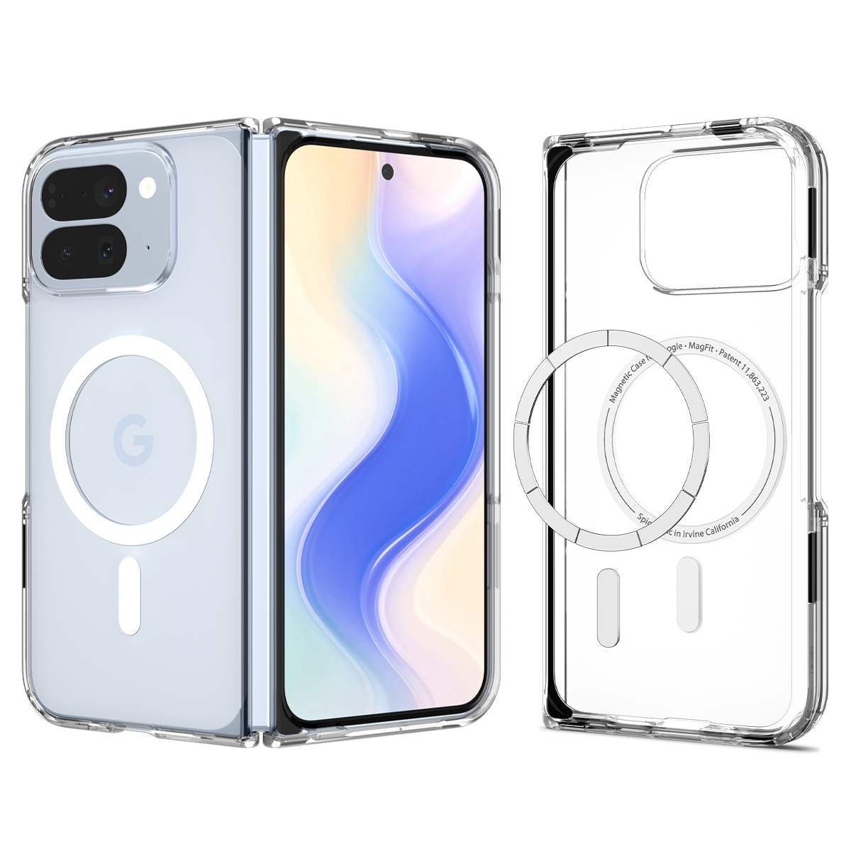  

Stiilne Spigen\'i MagSafe süsteemiga Ultra Hybrid MagFit läbipaistev ümbris, mis laseb Su telefoni disainil välja paista andes seejuures telefonile piisava k