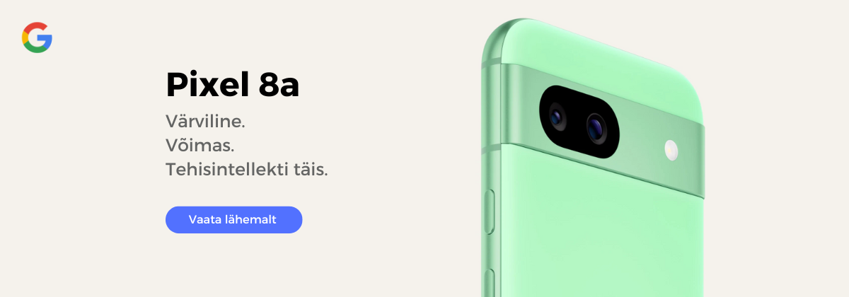 Google Pixel 8a - Värviline. Võimas. Tehisintellekti täis. - Vaata lähemalt