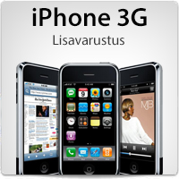 iPhone 3G lisavarustus