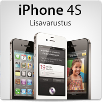 iPhone 4S lisavarustus