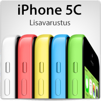 iPhone 5C lisavarustus