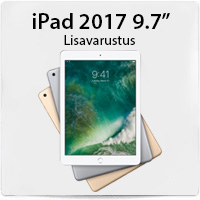 iPad 9.7 (2017) lisavarustus